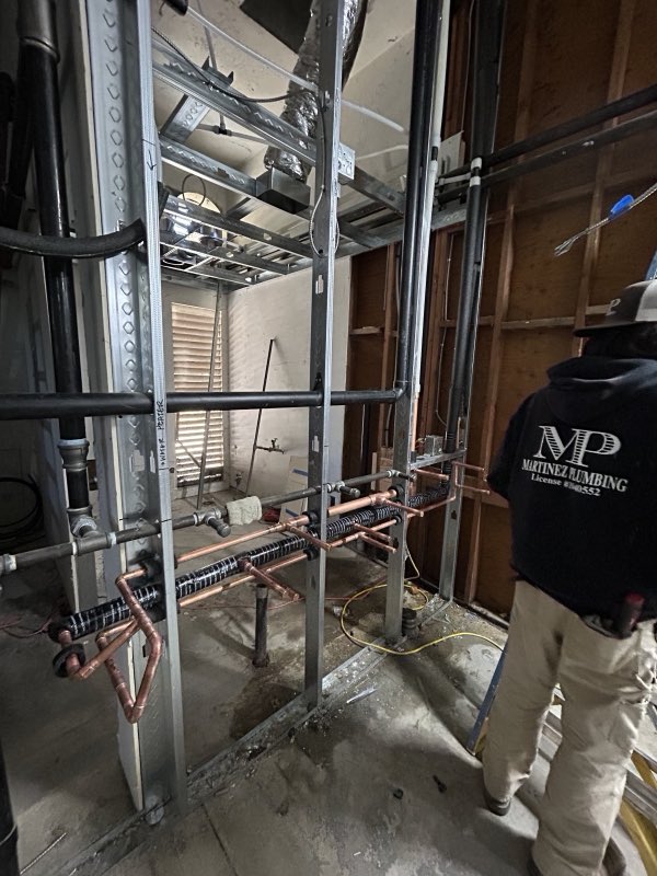 Martinez Plumbing work photo